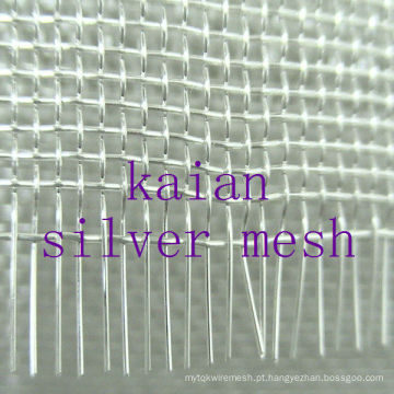 Flash Woven Silver Mesh para bateria / electro ----- 30 anos de fabricação de fornecedores venda quente